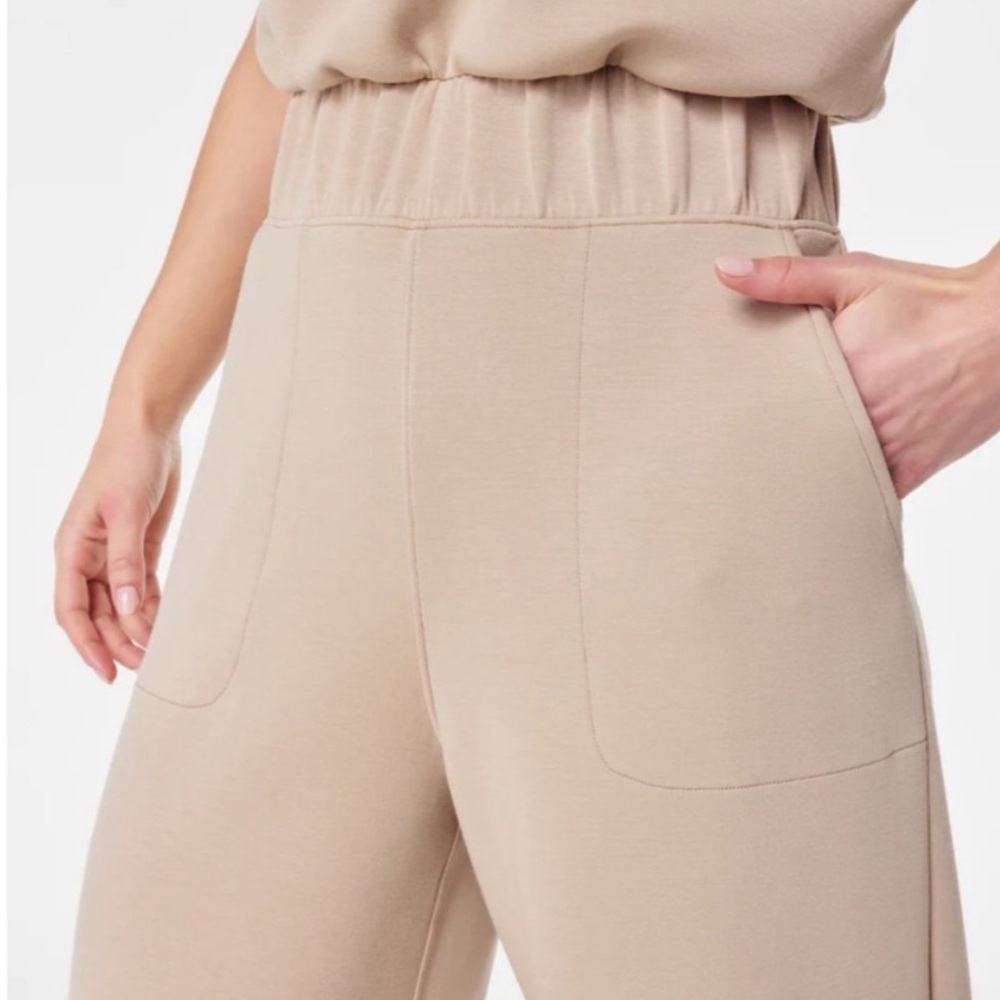 Spanx Air essential Crop Wide Leg Jumpsuit - Picture 3 of 4